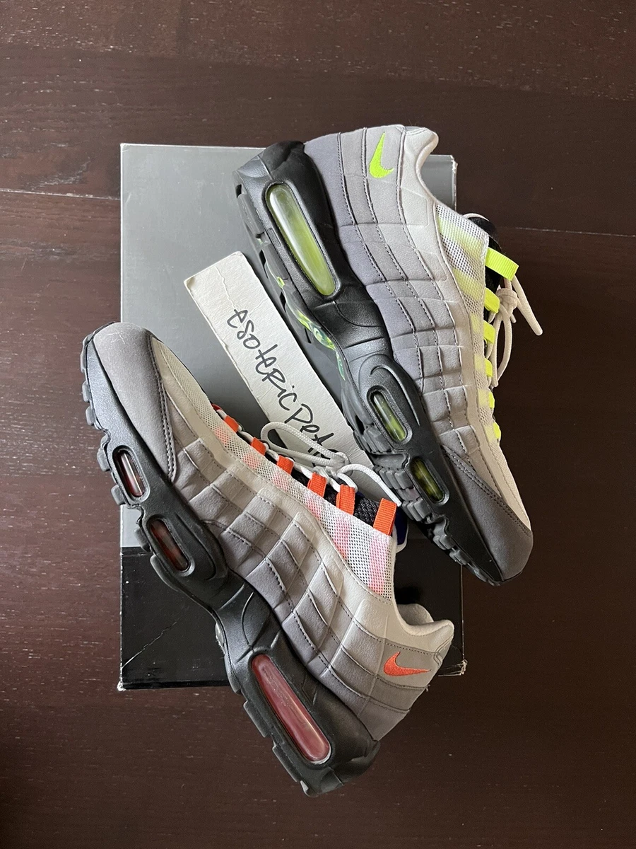 SZ 12 NIKE AIR MAX 95 OG QS GREEDY 810374-078 2015 what box off dunk