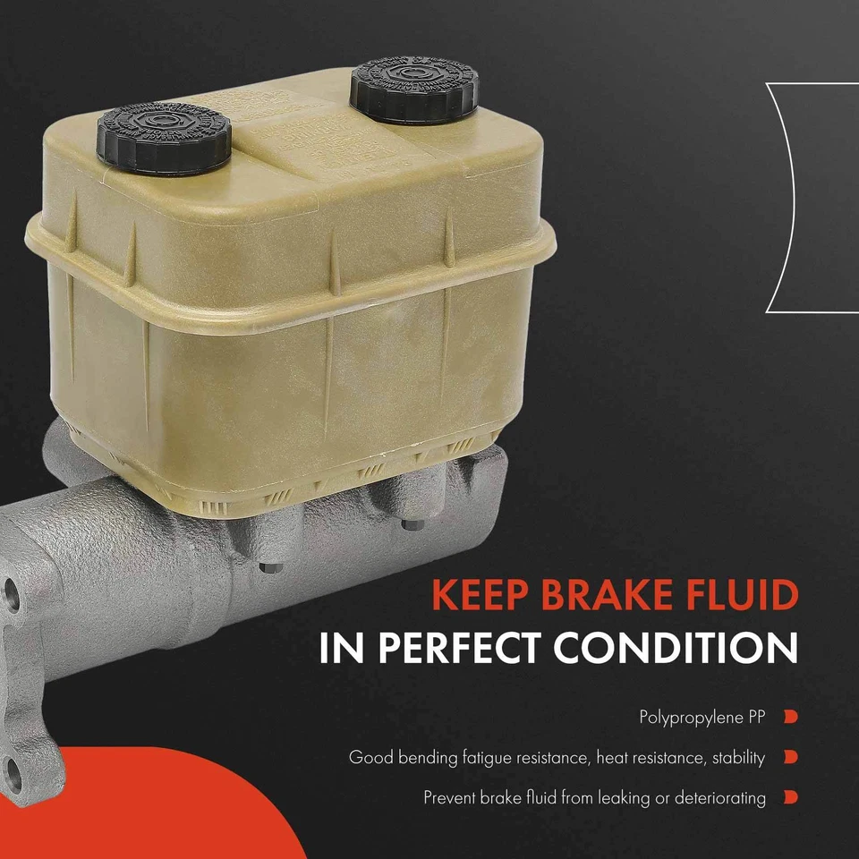 Nuevo cilindro maestro de freno con depósito para Chevrolet C60 1983-1990 C70 GMC B6000 Foto 3 de 4