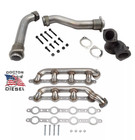 Turbocharger Up Pipe Kit & Tubular Manifold For 1999.5-2003 Ford 7.3 Powerstroke