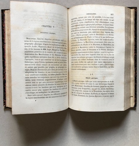 Desdevises du Dezert — Géographie ancienne de la Macédoine - carte — Durand 1863 - Bild 9 von 12