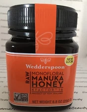 Wedderspoon Raw Monofloral MANUKA HONEY *KFactor 16* New Zealand 8.8oz Dec. 2025