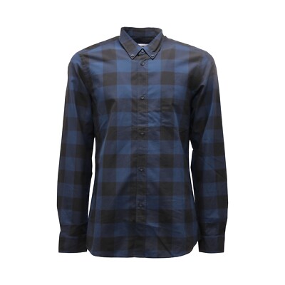 5674AR camicia uomo MAURO GRIFONI man shirt blue