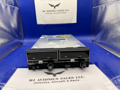 BENDIX/KING KX 155 P/N 069-1024-42 14VDC WITH GLIDE/SLOPE WITH FAA FORM 8130-3