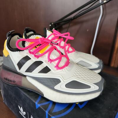 adidas Ninja ZX 2K Boost Shoes Men's, White, Size 5.5 | eBay