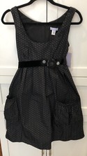 Vera Wang Lavender Label Black Dress Size 4 $560