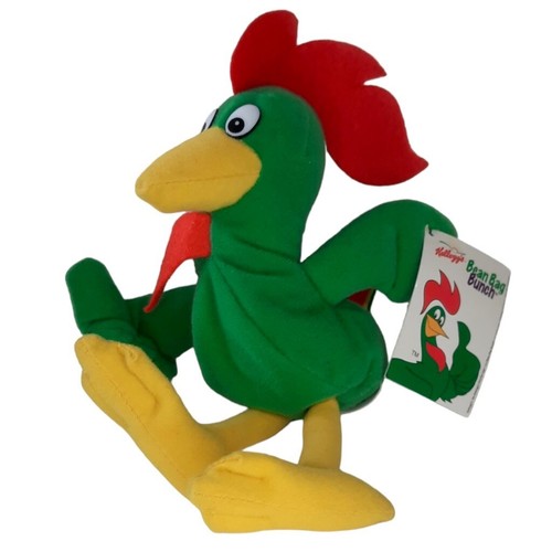 Kellogg's Cereal Mascot Plush Lot 1990s Bean Bag Toys Pop Toucan Sam Corny VTG. - Picture 2 of 7