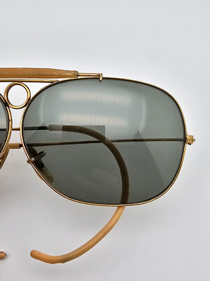 Ray-Ban B&L L0218 Shooter Decot Gold Frame G-15 Lens Aviator