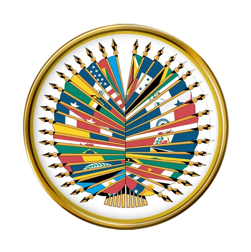 OAS Organization of American States Pin Badge