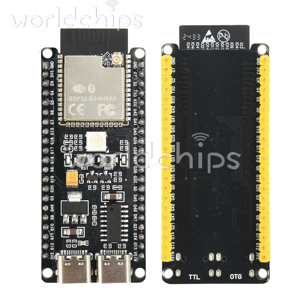 Pour ESP32 S3 N16R8 Pour ESP32 S3 WROOM1 N16R8 Carte De Développement WiFi Bluetooth 5.0 Carte