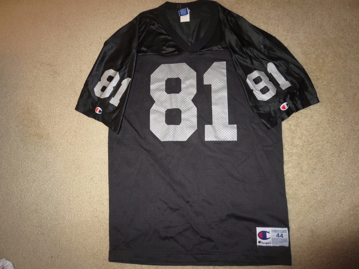 NFL レイダース　T .BROWNユニフォーム　Lサイズ Tim Brown #81 Los Angeles Raiders NFL Champion Jersey 44 M