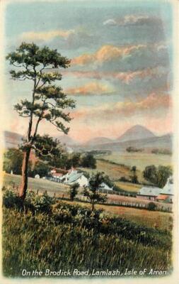 Lamlash Isle Of Arran Scotland On The Brodick Road OLD PHOTO