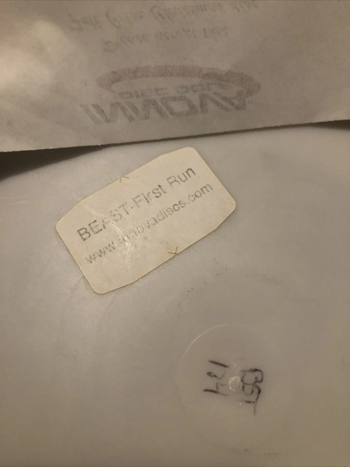 RARE First Run DX Innova Beast - Christmas Disc Pat# 174g- New/Unthrown - Image 3 of 4