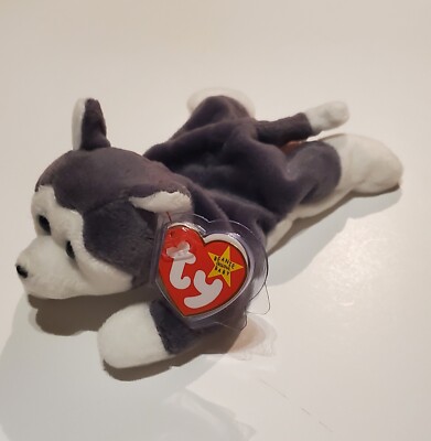 TY Beanie Baby Nanook Husky 1996 Retired Mint Condition