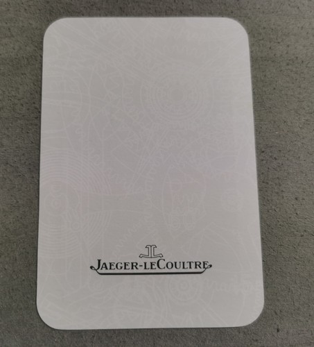 Jaeger-LeCoultre vintage warranty blank stamp dealer for any models like new - Imagen 4 de 5