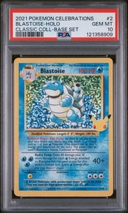 Blastoise Celebrations Psa 10 | eBay