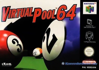N64 / Nintendo 64 Spiel - Virtual Pool 64 mit OVP