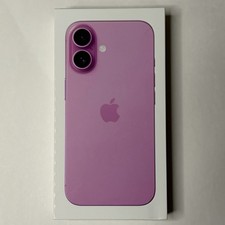 Apple iPhone 16 Pink Empty Retail Box Original Packaging Only