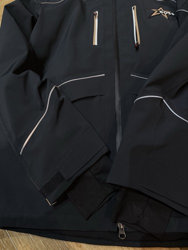 CHAQUETA DE ESQUÍ TÉCNICA BOSS PERFECT MOMENT PARA HOMBRE NEGRA PRECIO DE VENTA SUGERIDO POR EL FABRICANTE £1295 NUEVA #A10 - Imagen 7 de 13