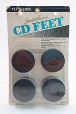 Audioquest Original Sorbothane CD Feet - Vintage Old Stock RARE - Set of 4