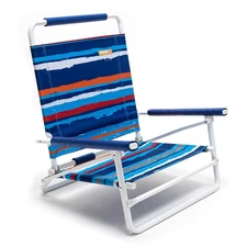 SunnyFeel Low Folding Beach Chair for Adults, Lightweight Beach Chair, Portab...