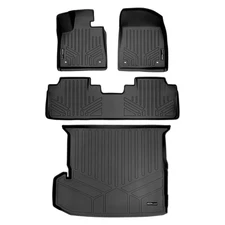SMARTLINER A0222/B0222/D0357 2-Row Floor Liner +Behind Second Row Cargo Liner