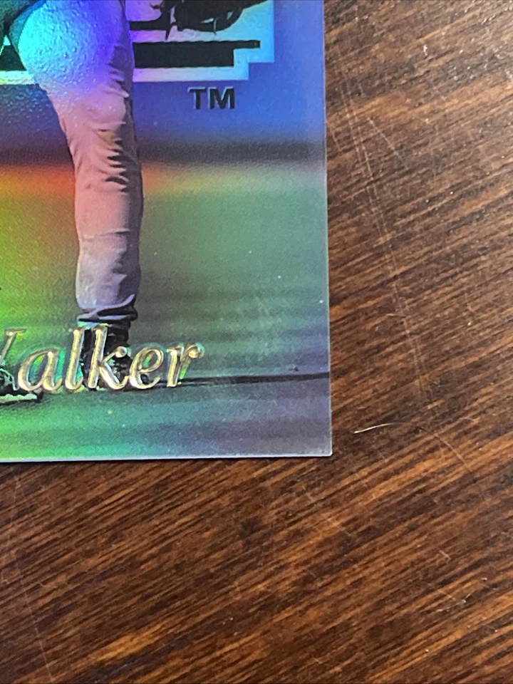 1999 Topps Gold Label Larry Walker #45 Class 1 Red Label /100 - Image 4 of 4