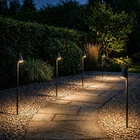Auraglow IP65 Tall Outdoor Garden Spike Light GU10 Mains Powered Path Light