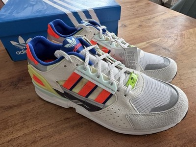 Adidas ZX 10000 C Originals Weiß Rot Blau 44 2/3 10,5 NEU Ungetragen OVP Karton