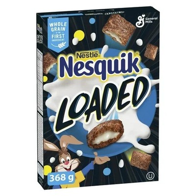 6 Boxes Nestle Nesquik LOADED Cereal 368g / 12.9 oz Canada FRESH