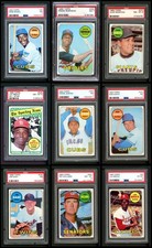 1969 Topps Baseball Complete Set 7.5 - NM+ 4734643