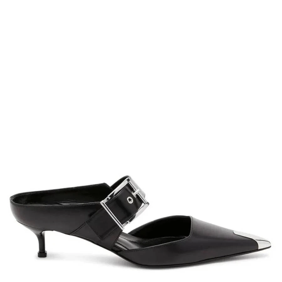 Alexander Mcqueen Punk Fibbia Punta Mules