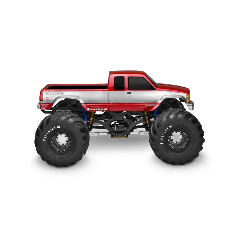 Jconcepts 1988 Chevy Silverado Extended Cab, MT body - (7" width & 13" wheelbase - Bild 4 von 4