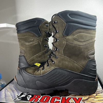Rocky Men\'s 14M BlizzardStalker Steel Toe 1200g‎ Waterproof Work Boots NIB Rocky Men main image 2