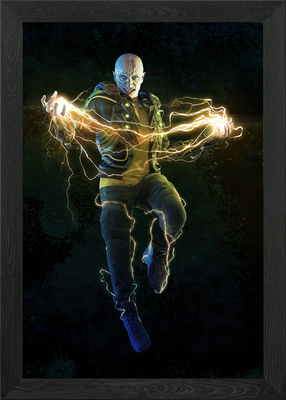 #ad Elektro Framed Wall Art Poster Canvas Print Picture GBP 8.99