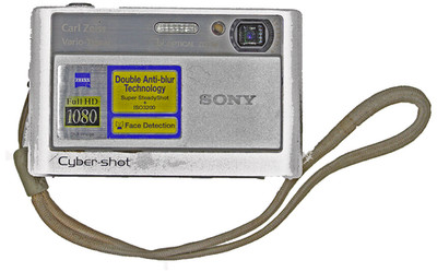 Sony Cybershot DSC-T20 8.1MP Digital Camera with 3X Zoom & Super Steady Shot