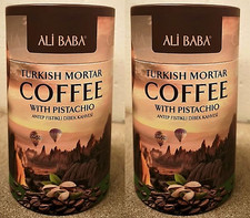 Ali Baba Tradition Turkish Mortar Coffee with Pistachio(2x250g)UKSeller&FreePost 35.90 per kilo