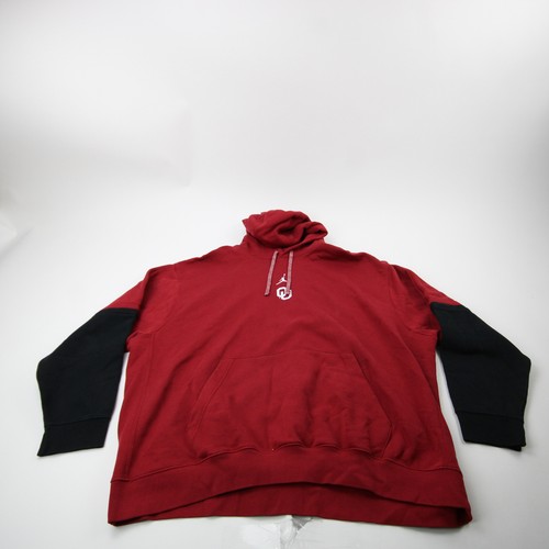 Oklahoma Sooners Air Jordan Sweatshirt Men's Crimson/Black Used