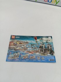 Lego City 60117 Original Instruction Manuals / Booklets Mini Van with Camper