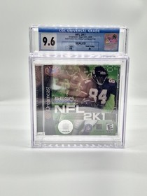 NFL 2K1 CGC 9.6 A+ Dreamcast Randy Moss Cover Sealed Graded Not WATA PSA VGA