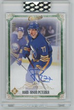2021-22 Upper Deck Clear Cut Champs Rookie Autograph John-Jason Peterka 11/25