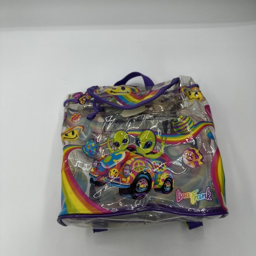 Vintage Lisa Frank Zoomer and Zorbit mini backpack: Bag Only RAVE With Tags GLOW - Bild 14 von 24