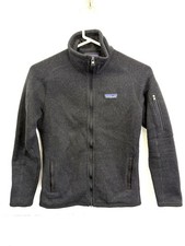 Patagonia Better Sweater Full Zip Black Pullover Fleece Jacket Women  s Size XS