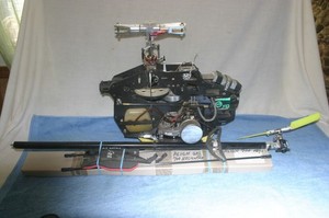 Align 700 Gasoline not Nitro Helicopter No Canopy 2Sets of New Main Blades