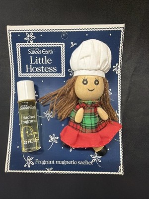 Vintage RARE - Coty Sweet Earth Little Hostess Fragrant Sachet .22 fl oz -FL6