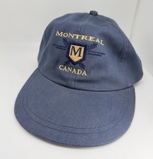 Gorra ajustable Montreal Canadá vintage azul