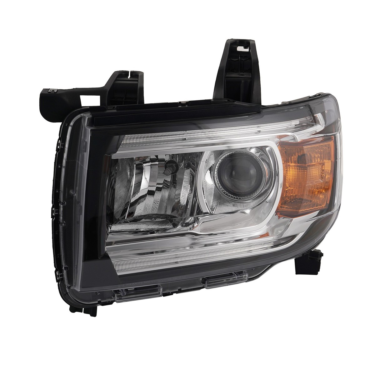 ⭐︎ Pair LED DRL Projector Halogen Headlight Fit 2015-2022 GMC