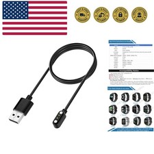 VeryFit Smartwatch Charging Cable, Fit for , , , ID208BT, ID205L, ID206, and ...