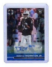 2025 Panini Photogenic Football- Dont'e Thornton Jr. #167 46/49 (RC, AUTO)