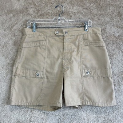 Vintage Pipeline 90s Y2K Shorts Mens 34 Beige Tan Surf Beach Trunks Skater READ