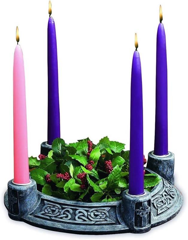 Celtic Knot Advent Wreath AD136 From Abbey Gifts New In Box